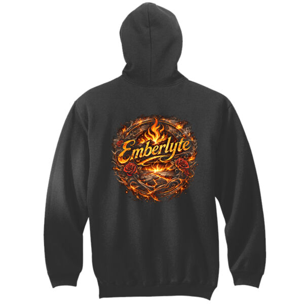 Emberlite 'Roses' Unisex Hoodie Thumbnail